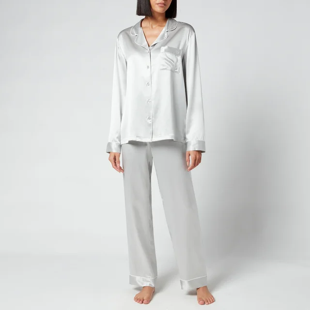 ESPA Silk Pyjamas - Silver